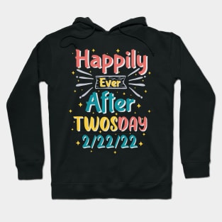 Married On Twosday Tuesday 2 22 22 Hoodie